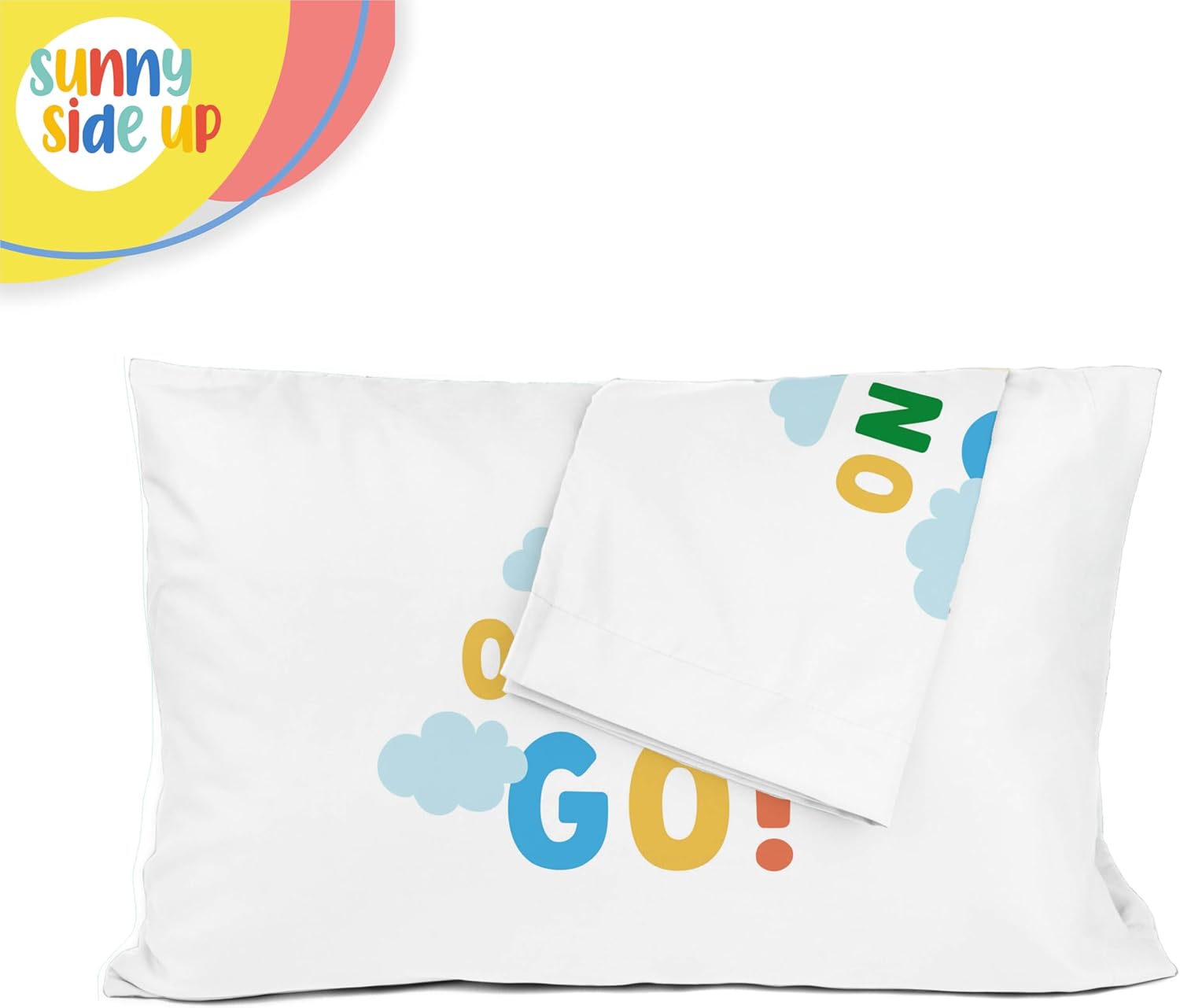 Sunny Side Up Reversible Pillowcases 2 Pack Cars Planes Design