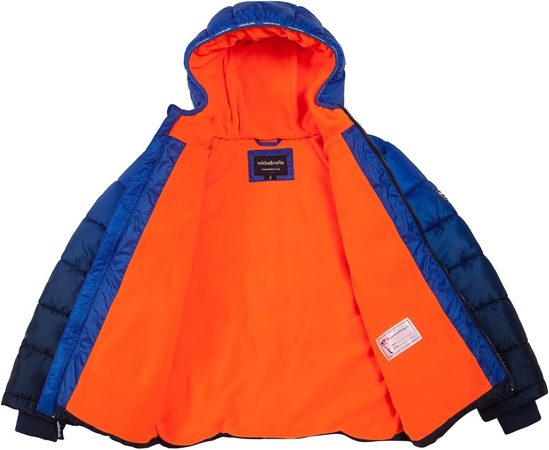 RokkaRolla Boys Heavyweight Puffer Jacket 1