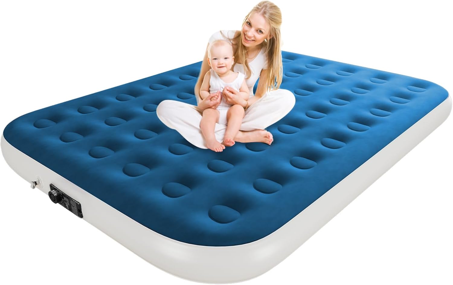 HikerSKY Queen Air Mattress with Built-in Pump