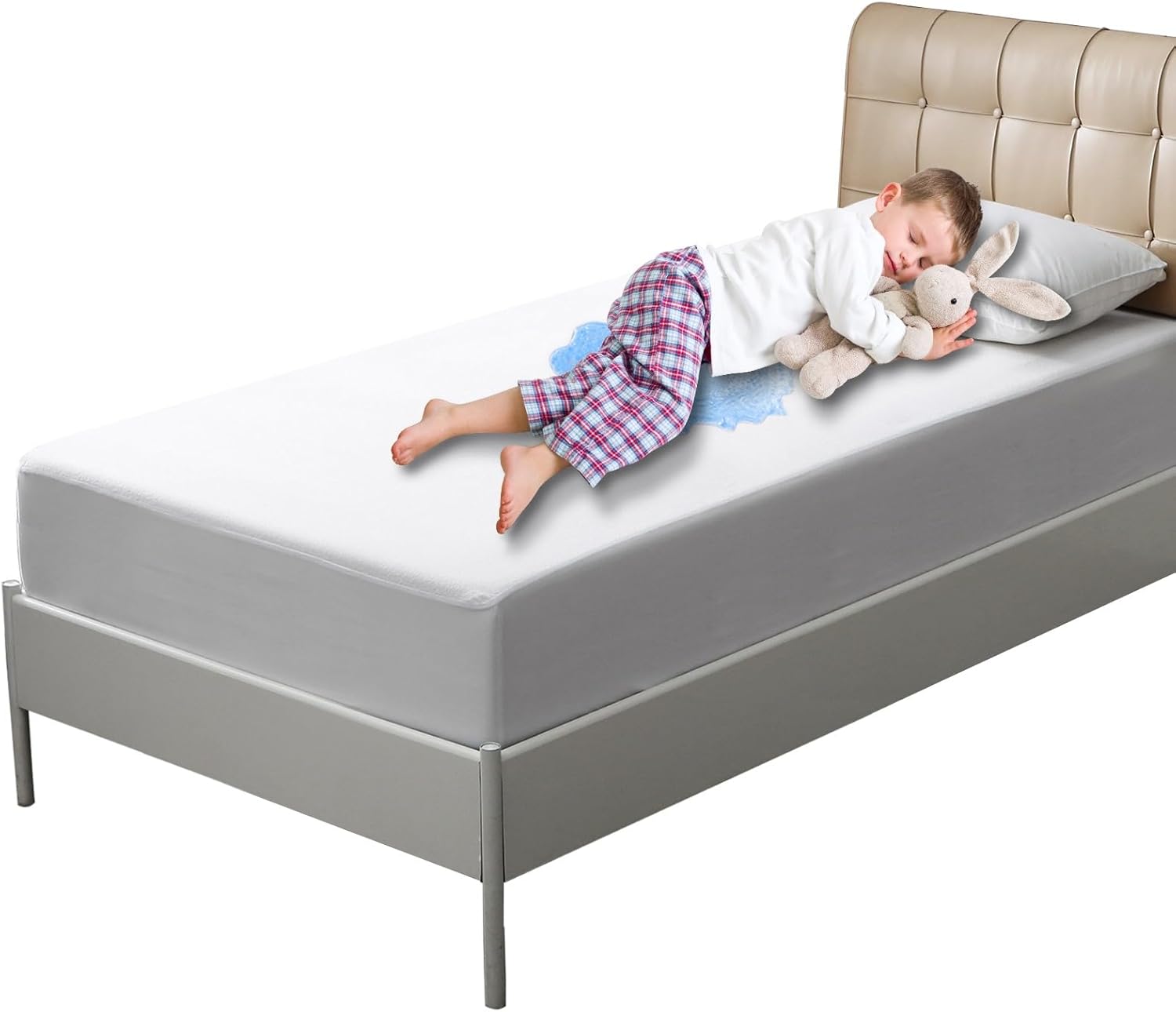 Waterproof Mattress Protector Twin Size for Kids Potty Training