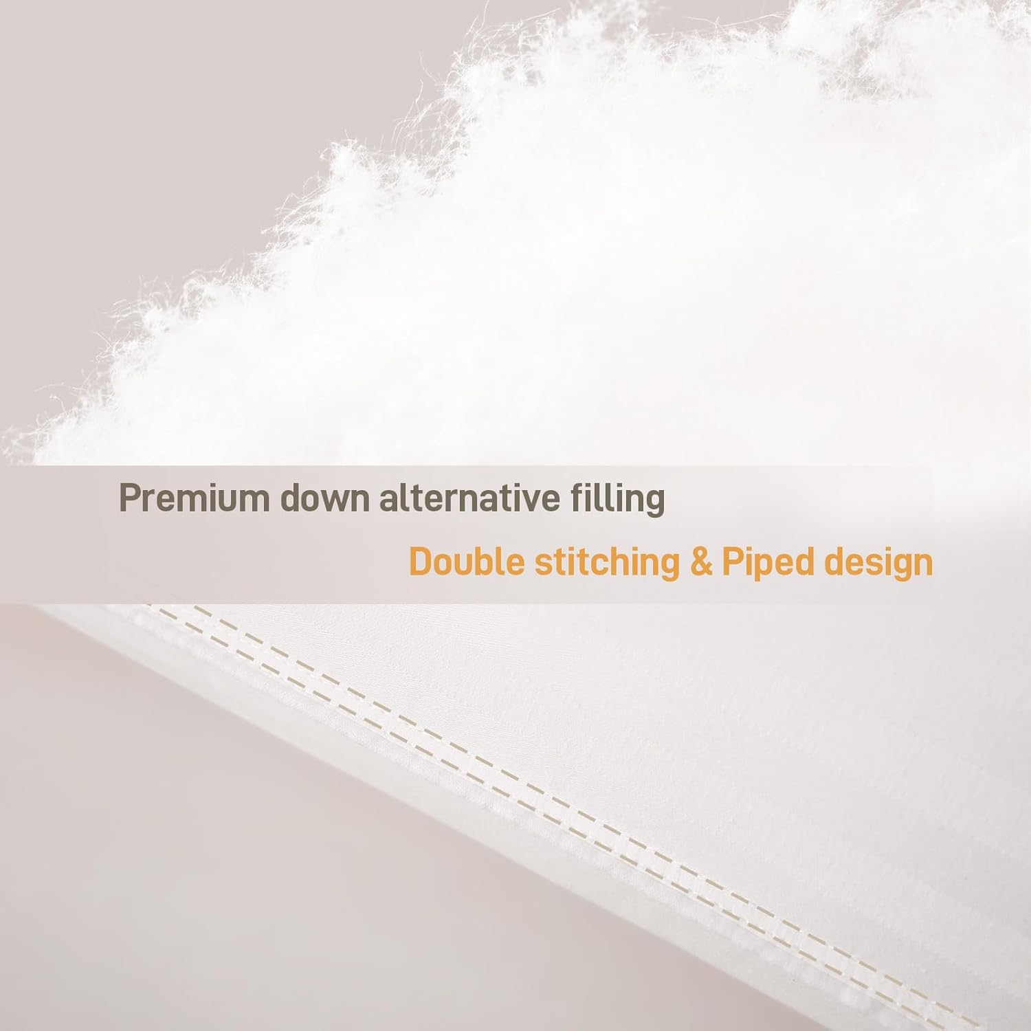 Lyralith Hypoallergenic Cotton Down Alternative Pillow