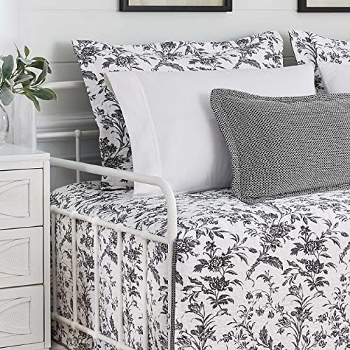 Laura Ashley Daybed Set - Lightweight with Matching Shams Pillow