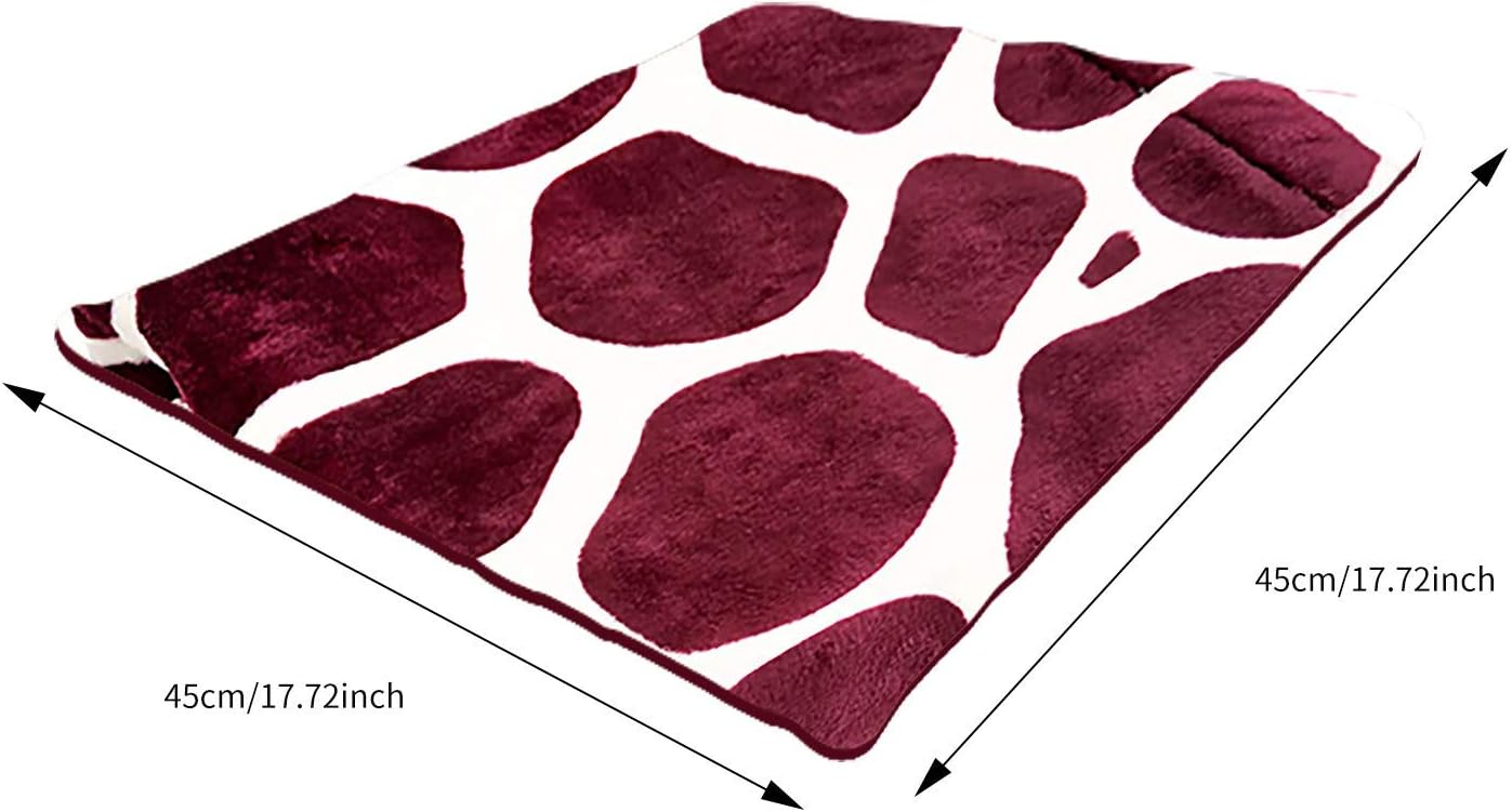 HELLORSO Deer Pattern Heated Blanket 18x18 Electric Throw