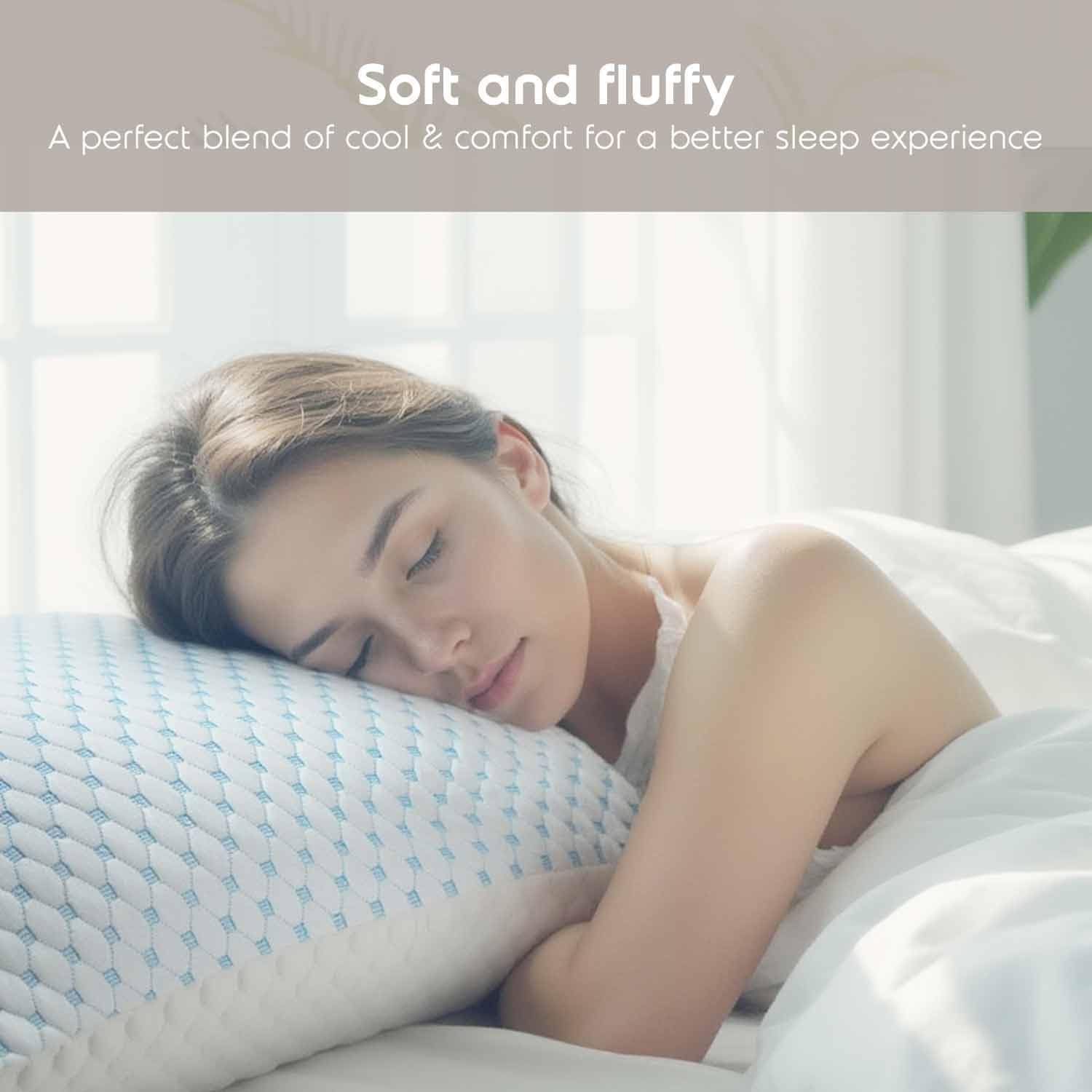Nestl Cooling Pillow for Sleeping 2 Pack