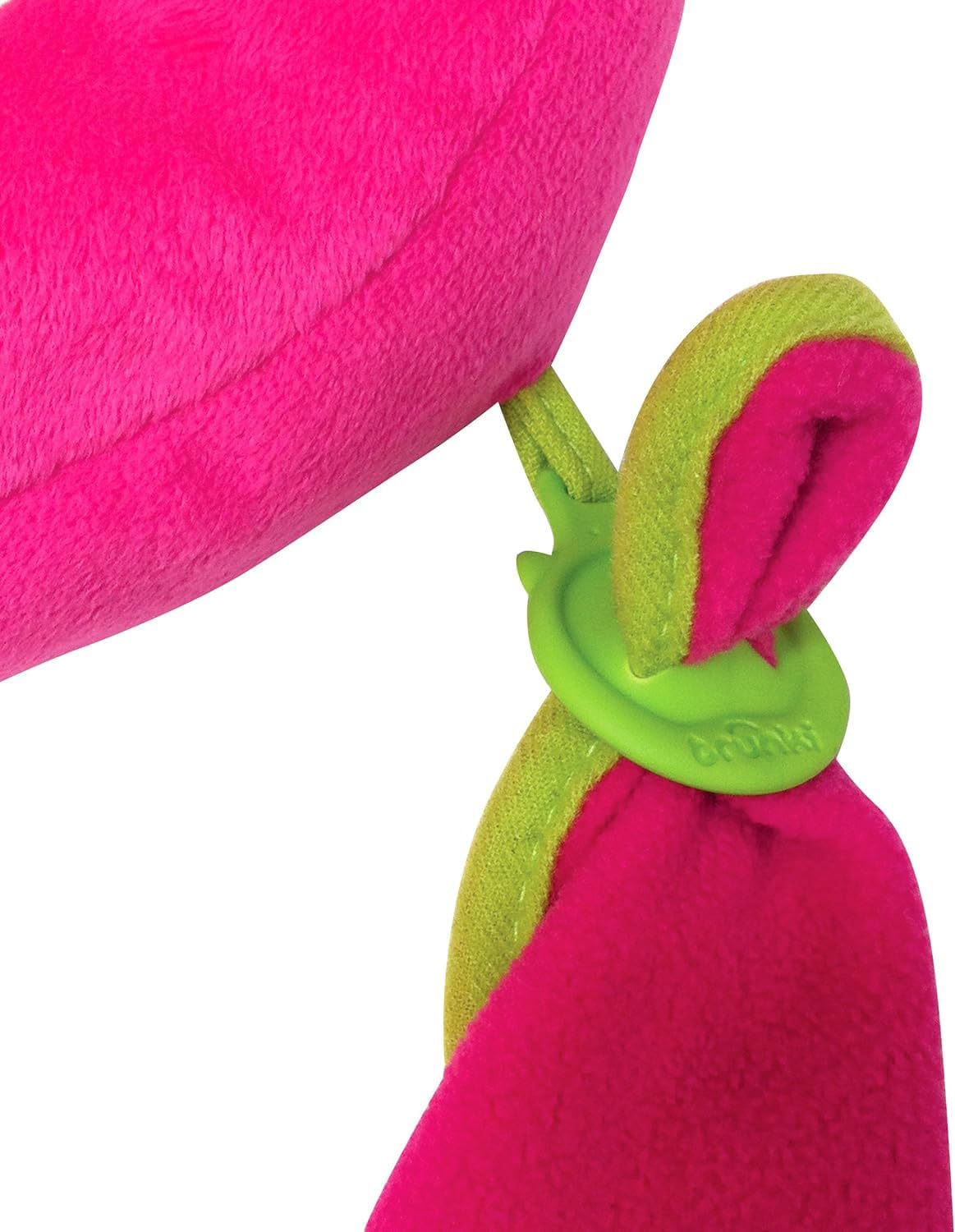 Trunki Kids Travel Neck Pillow Chin Rest Yondi SMALL Betsy Pink