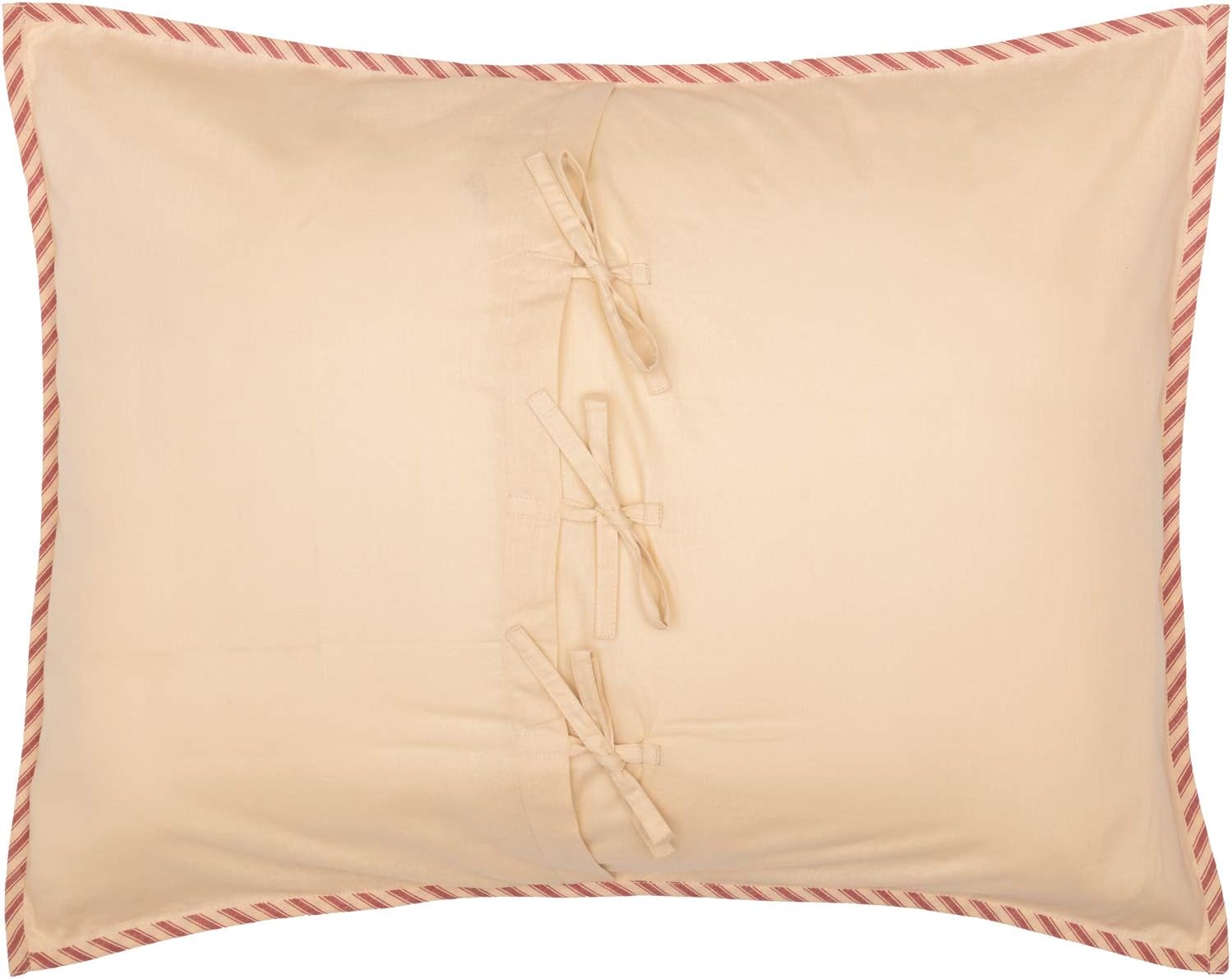 VHC Brands Farmhouse Ticking Stripe Pillow Sham 21x27