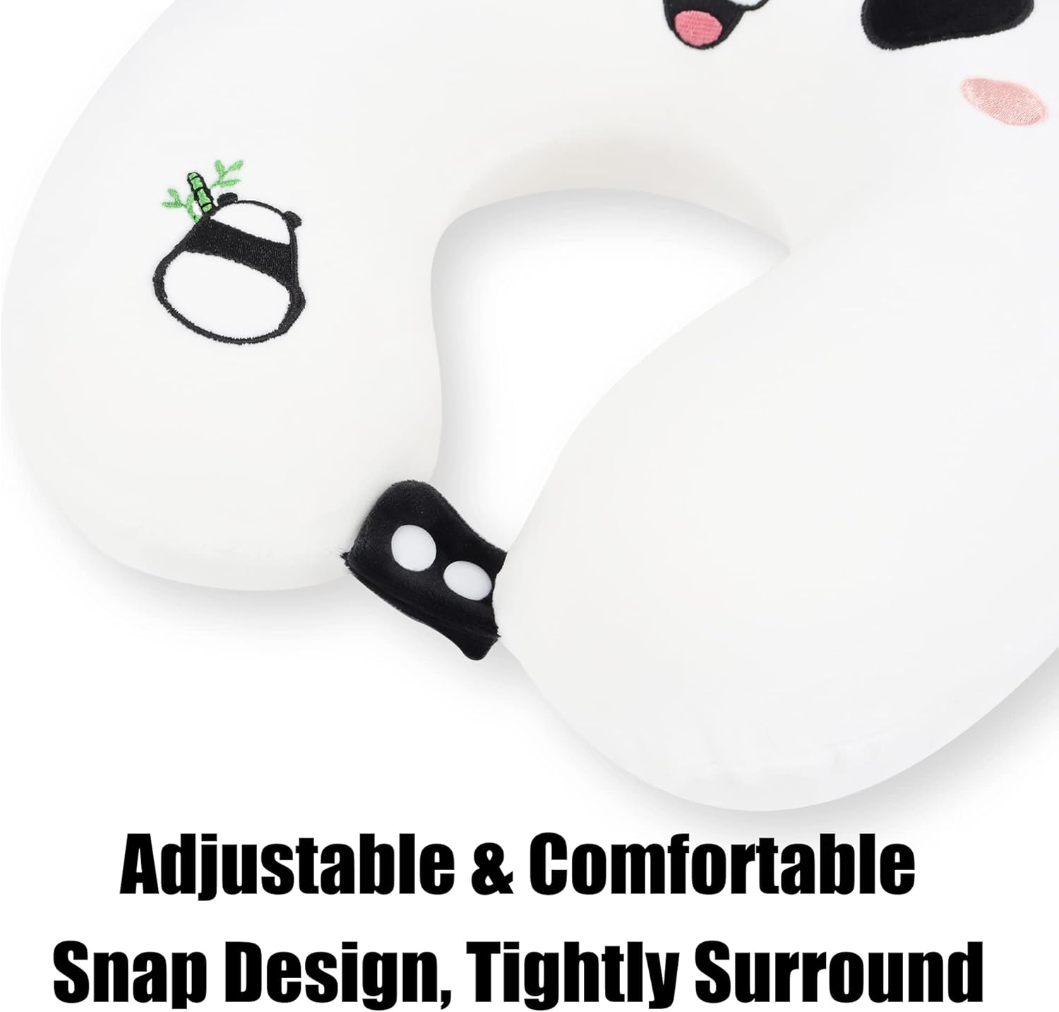 Sexysamba Panda Cartoon Travel Pillow for Kids