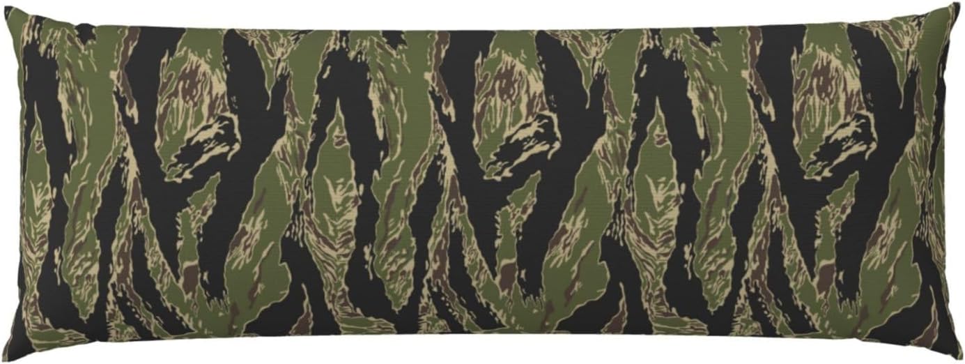 Army Military Camouflage Body Pillow Case Cover for Man and Kids