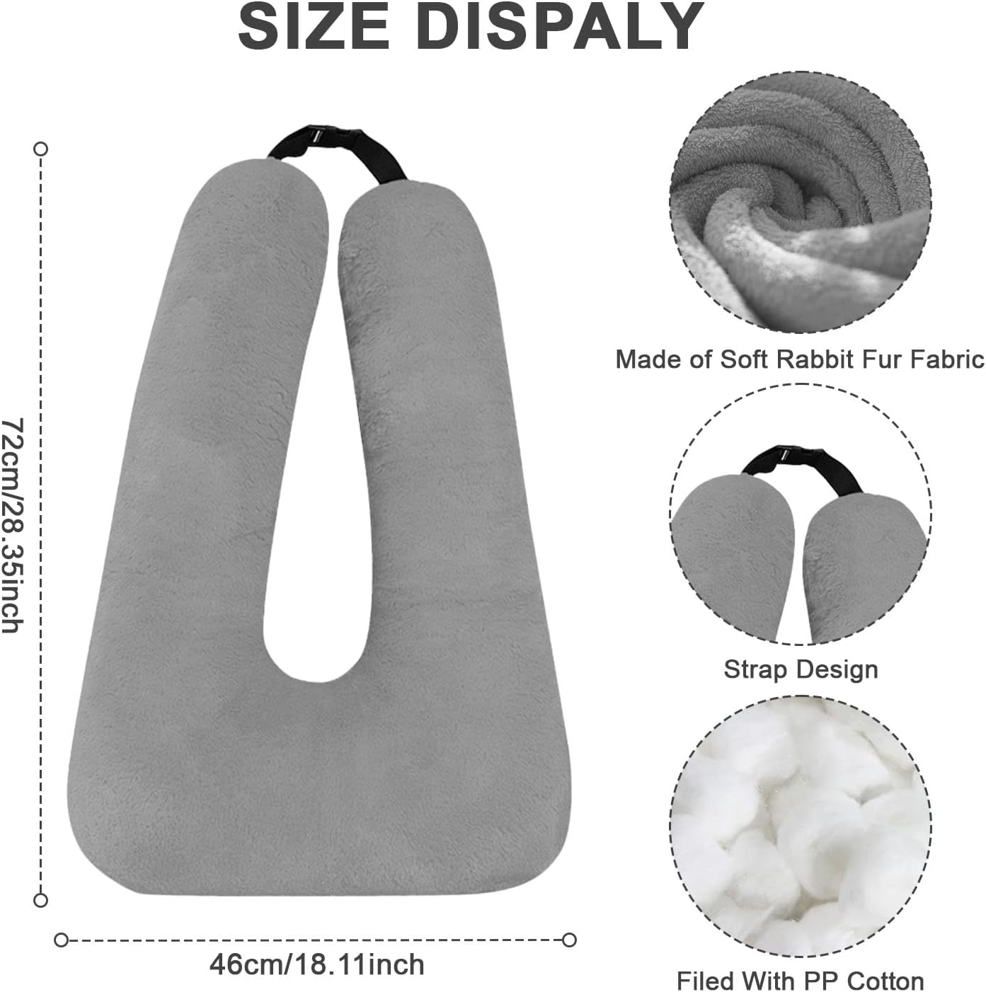 MROUEN Travel Pillow for Adults and Kids