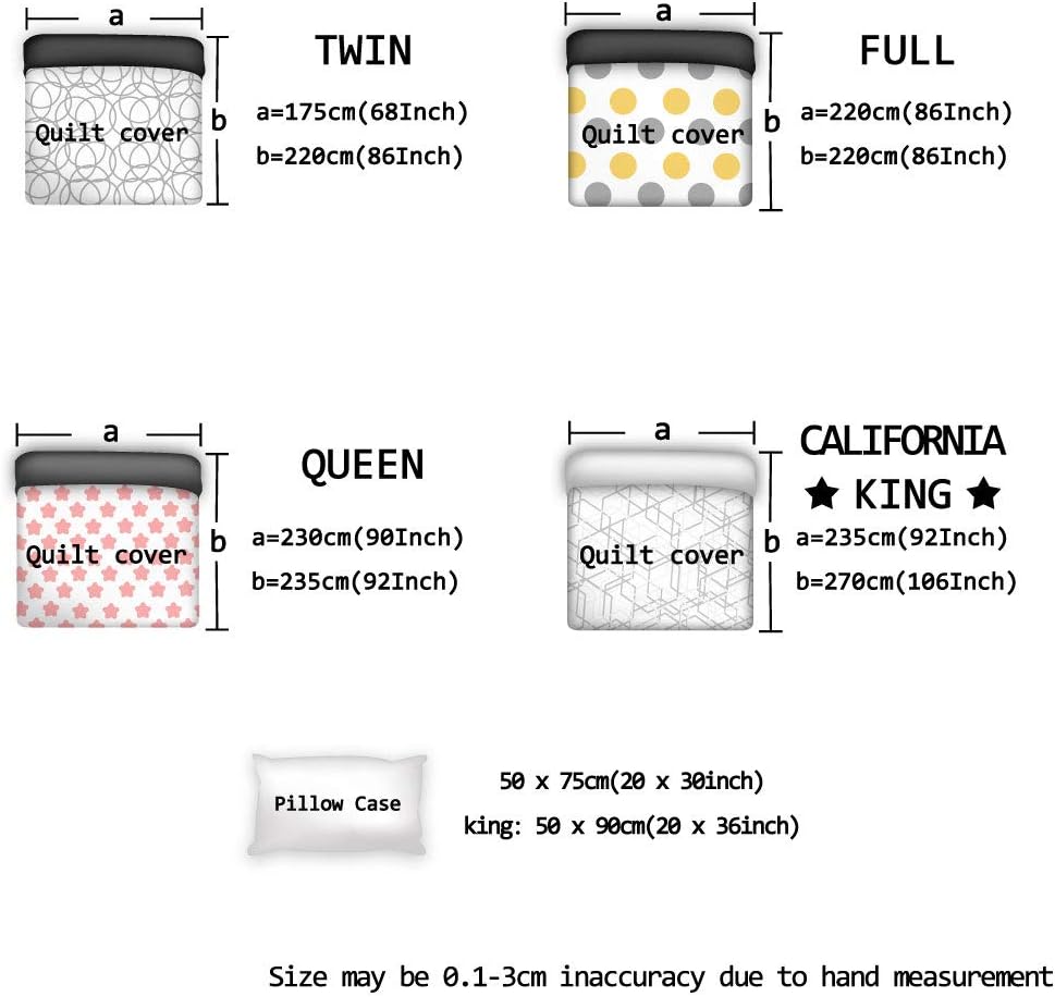 LooPoP Valentine Comforter Set California King Size