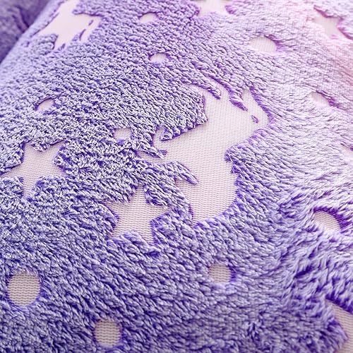 Mengersi Velvet Floor Pillow Cover Glow in The Dark Design