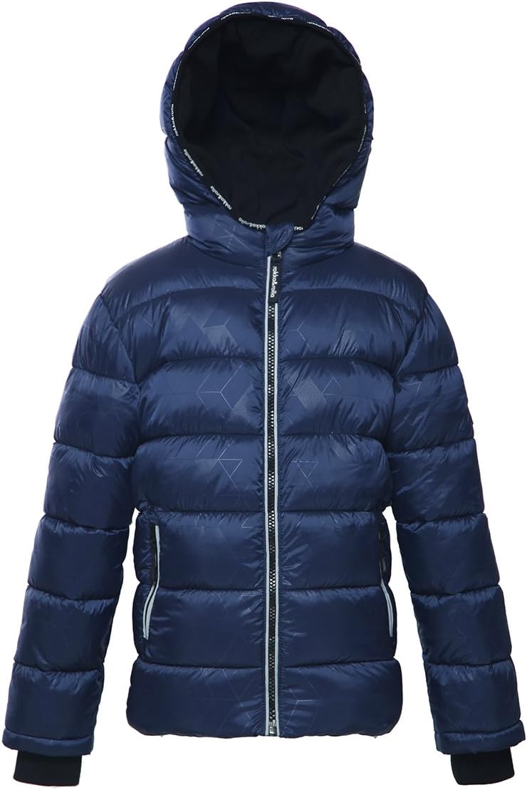 RokkaRolla Boys Heavyweight Puffer Jacket with Fleece Lining