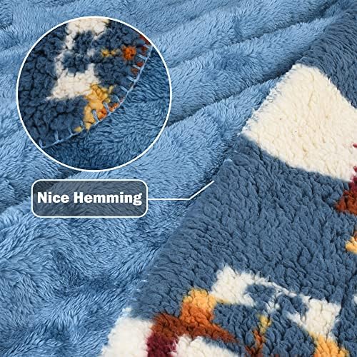Catalonia Southwestern Tribal Print Throw Blanket 50x60 Inches