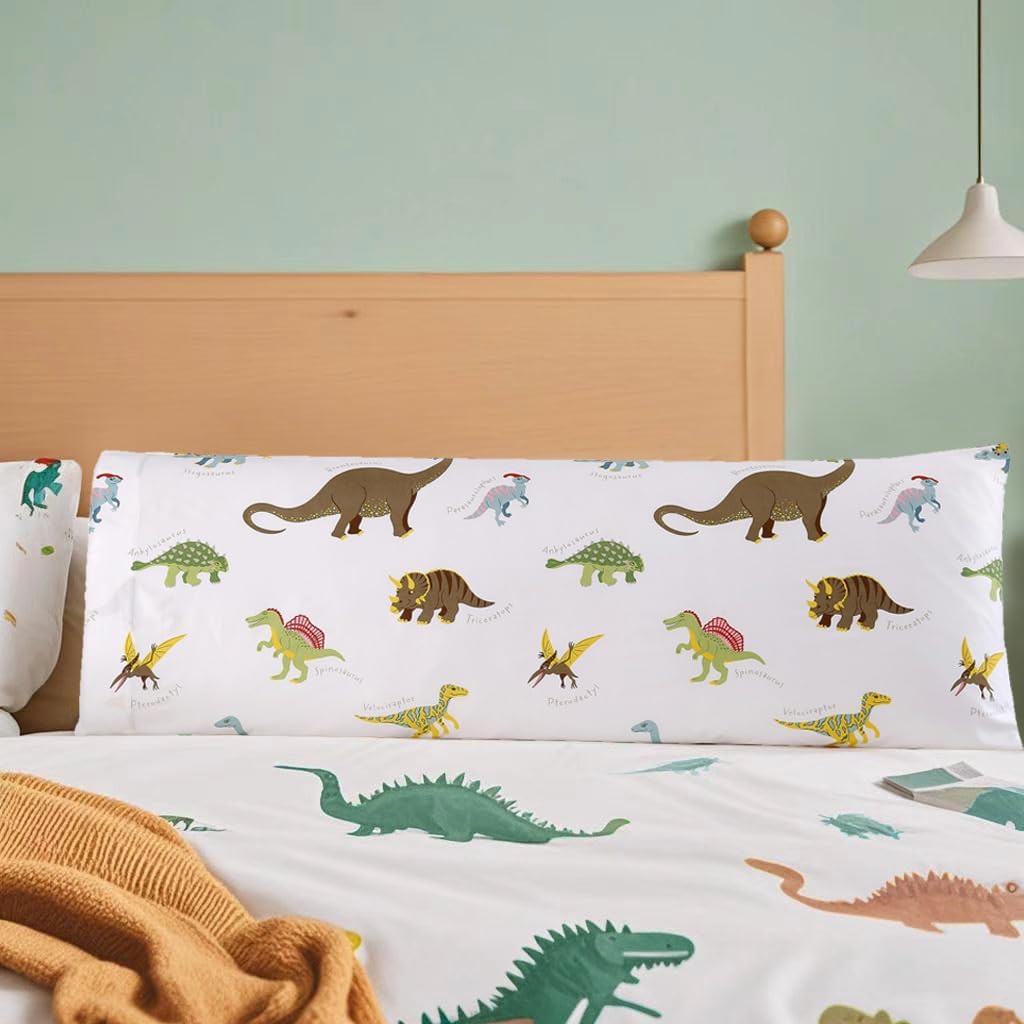 MAG Dinosaur Body Pillowcase 2054 Soft Microfibre