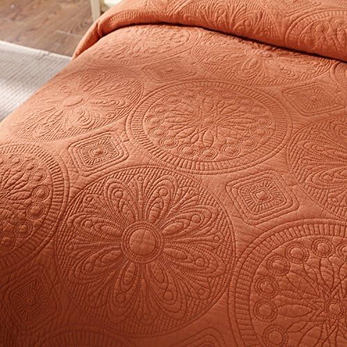 Tache Cotton Matelass Bedspread 3 Piece Set Cal King