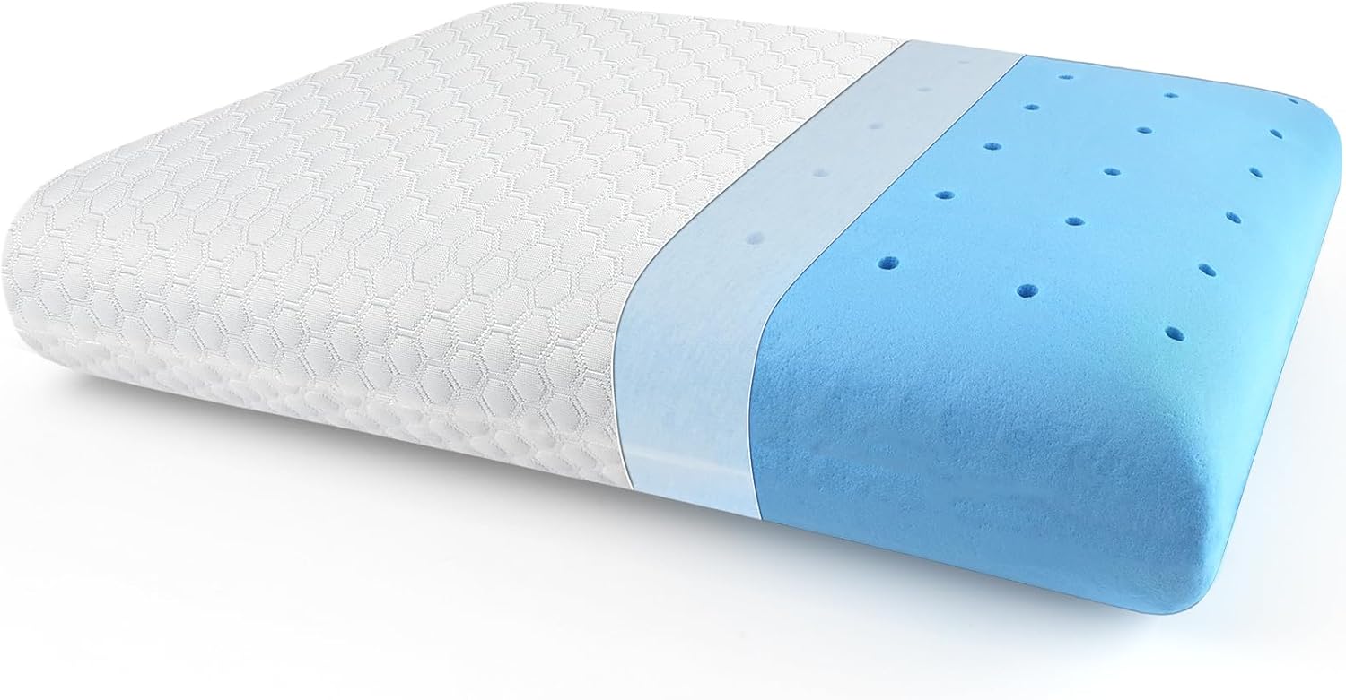 Inight Memory Foam Pillow for Back and Side Sleepers