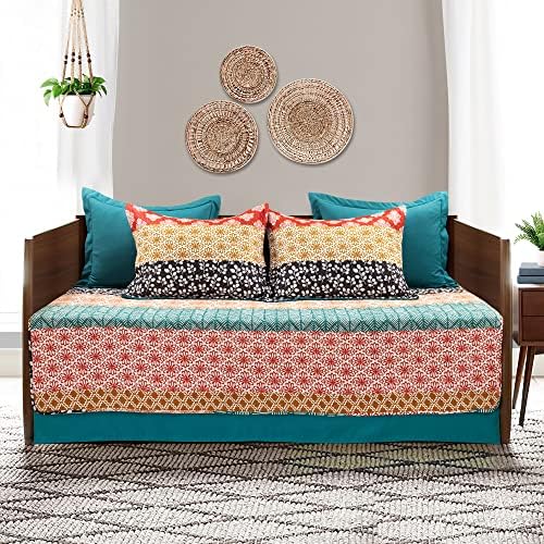 Lush Decor Boho Stripe Daybed Cover Set 6 Piece