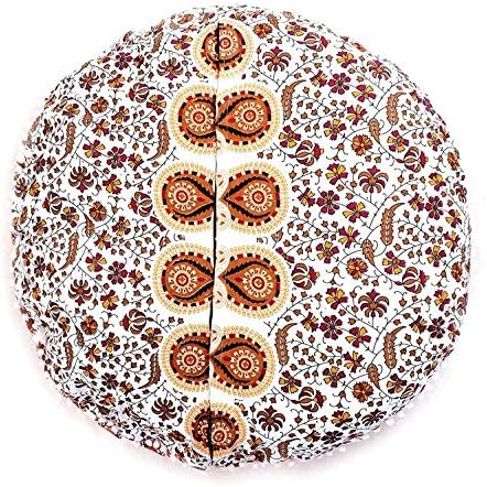 32 Inch Mandala Boho Floor Pillow Cover
