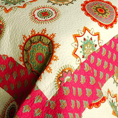 Blancho Bedding Children of Heaven 3PC Cotton Quilt Set
