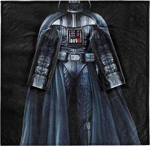 Northwest Comfy Throw Blanket with Sleeves Being Darth Vader
