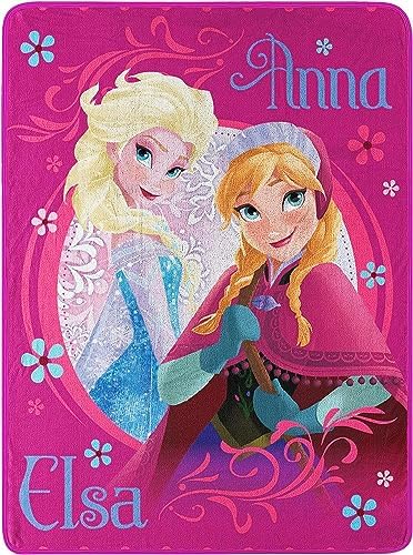 Disney Loving Sisters Throw Blanket 46 x 60