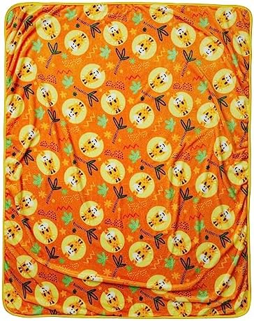 Unicorns Robots Boys Giraffe Lounge Pillow with Blanket