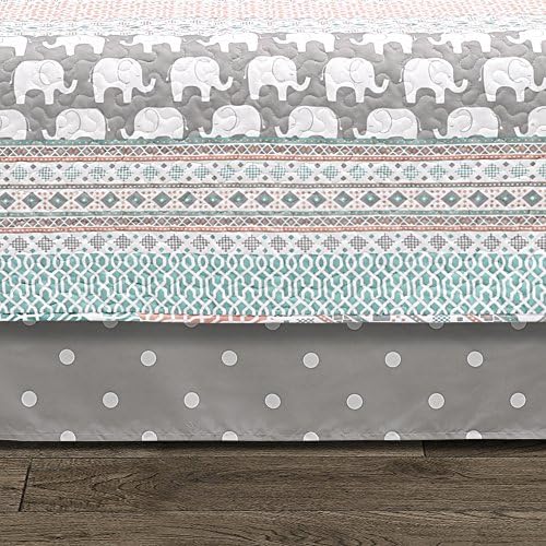 Lush Decor 6-Piece Daybed Set with Elephant Print