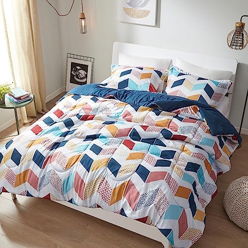 Comfort Spaces Ruching Comforter Set Twin Twin XL
