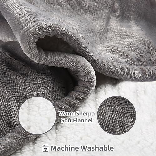 ESTINGO Heated Throw Blanket 50x60 5 Heat Levels 4H Auto Off