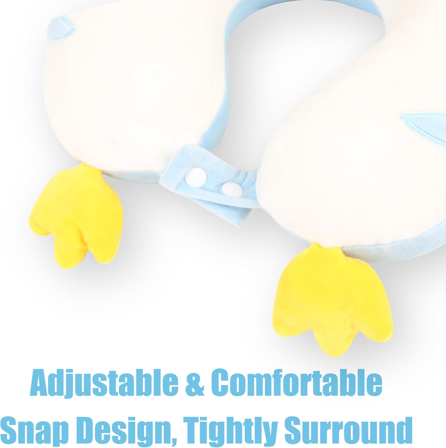 Sexysamba Cute Penguin Travel Pillow for Kids