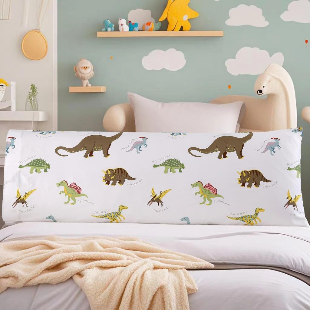 MAG Dinosaur Body Pillowcase 2054 Soft Microfibre