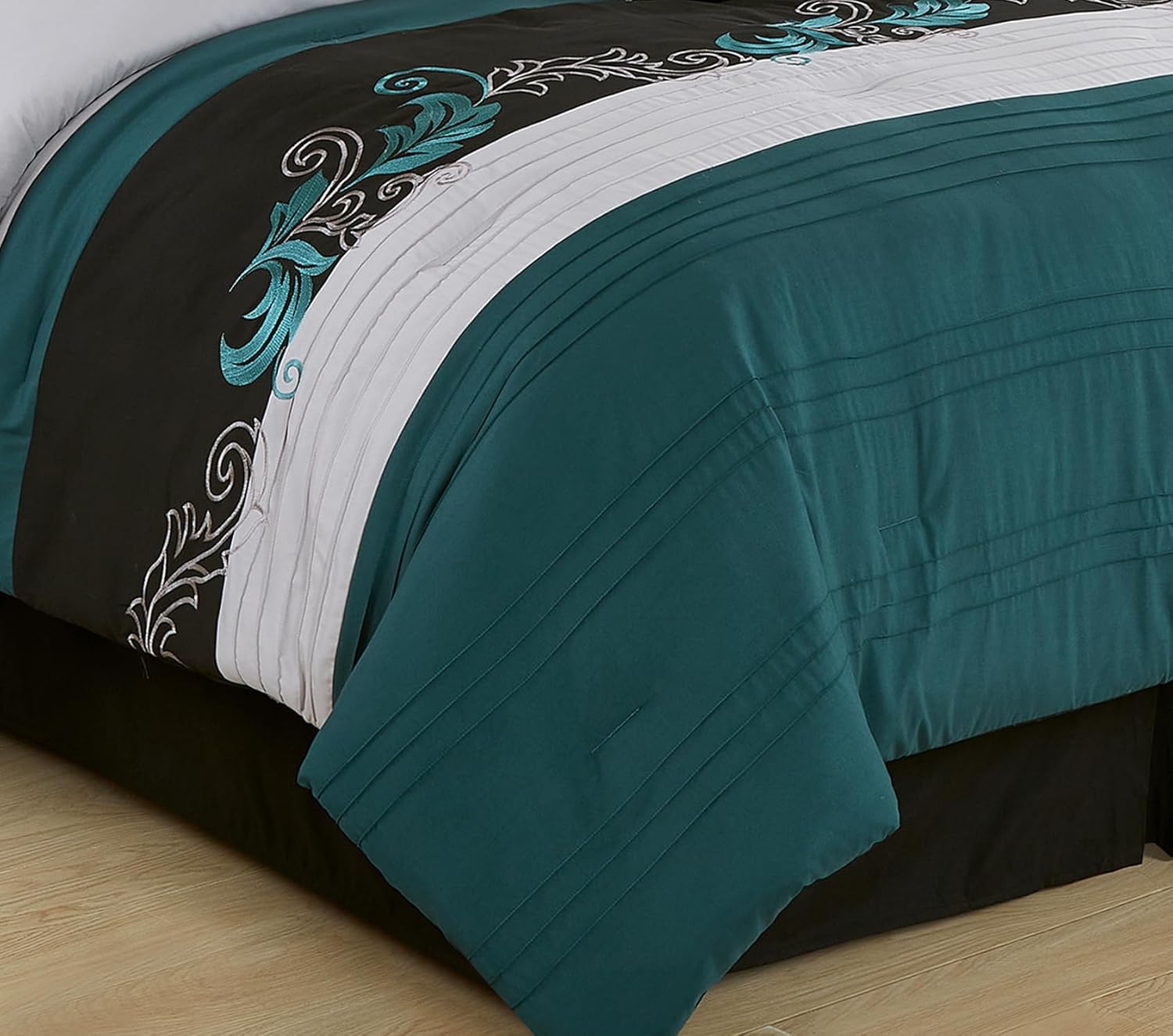 Chezmoi Collection Napa 7-Piece Comforter Set
