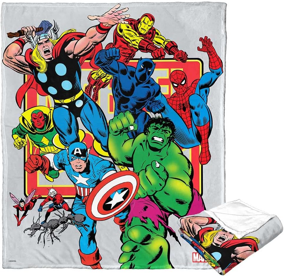 Northwest Marvel Silk Touch Throw Blanket 50 x 60