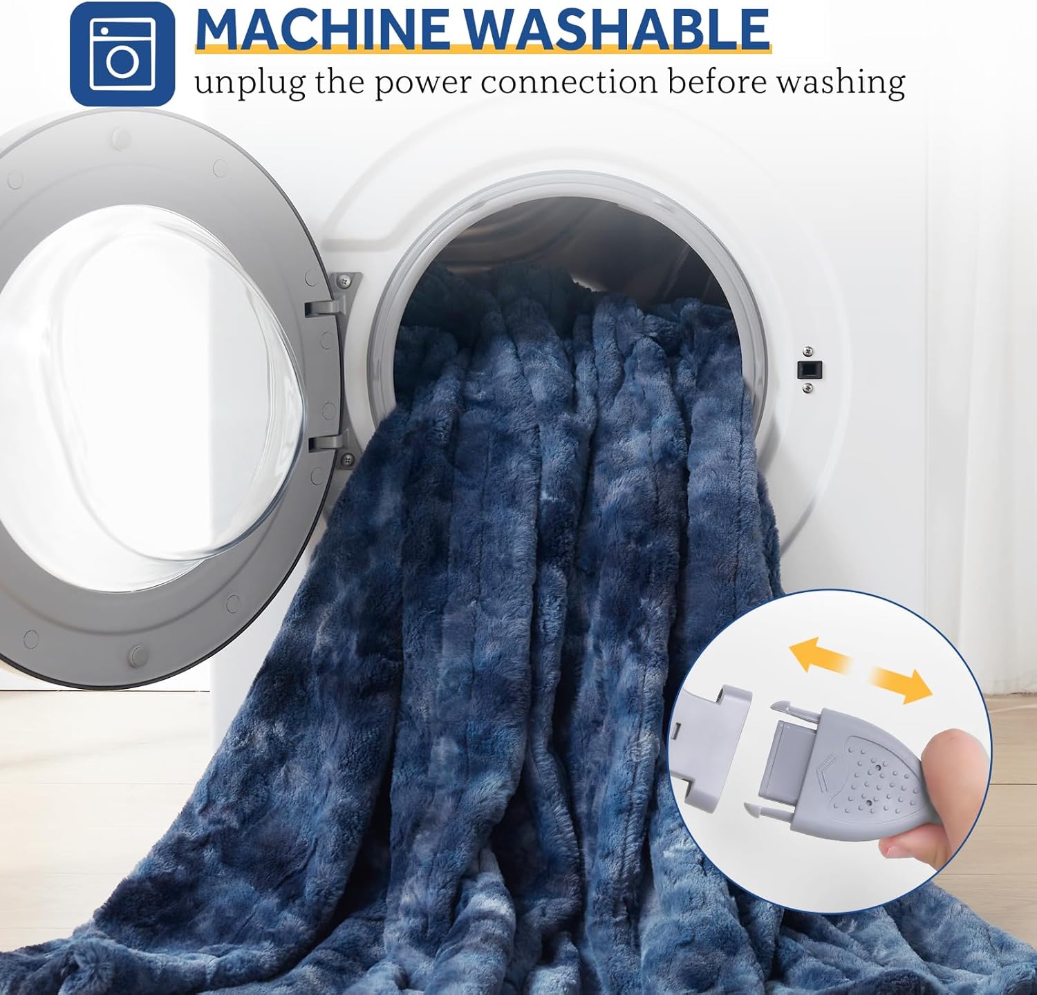 Sealy Electric Blanket Throw with 6 Heat Settings