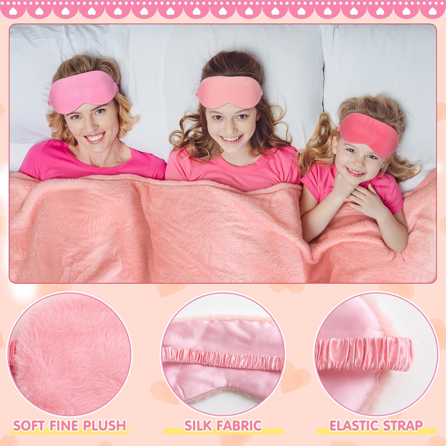 18 Pcs Fanfanwin Kids Sleepover Party Supplies Set