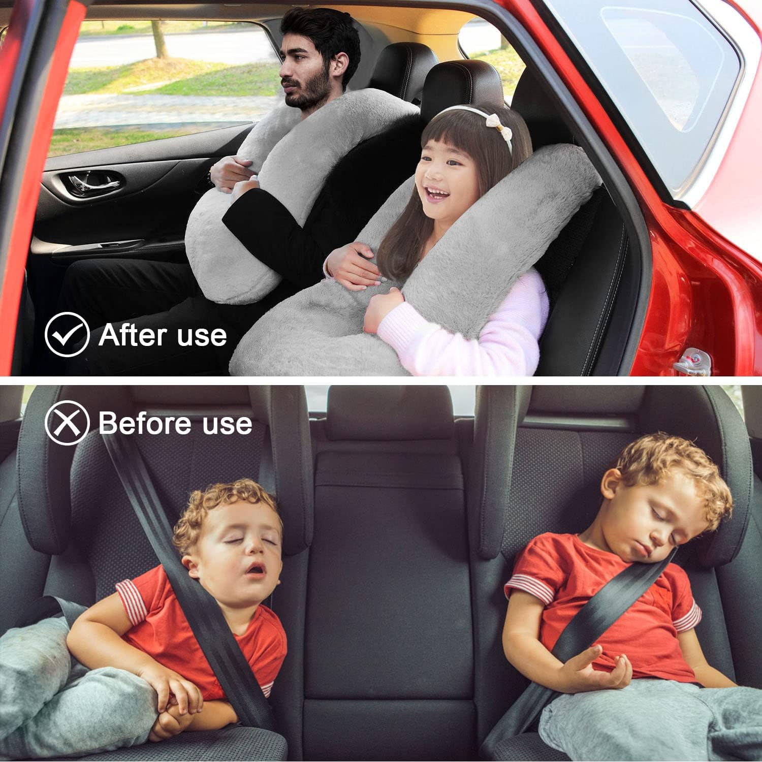 MROUEN Travel Pillow for Adults and Kids