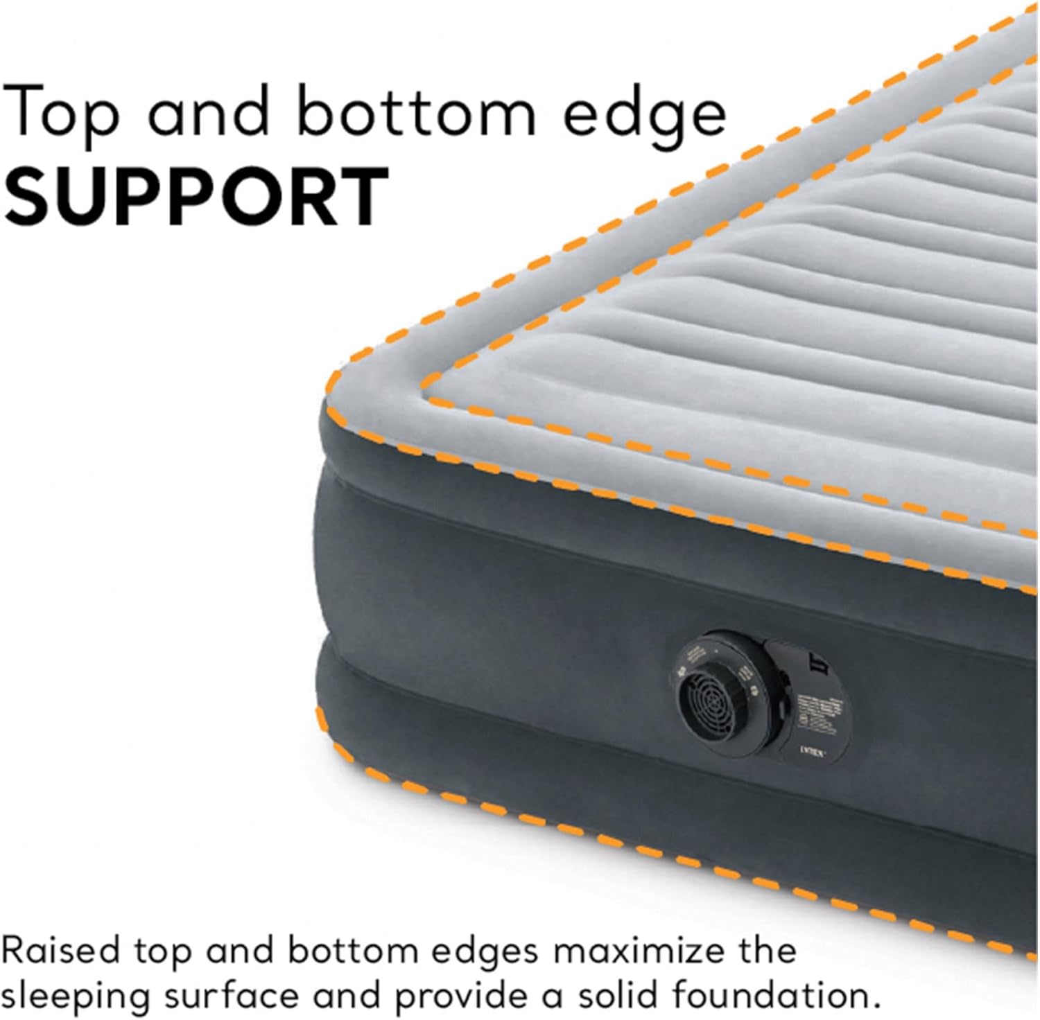 Intex Comfort Deluxe Airbed Mattress Twin 3 Pack