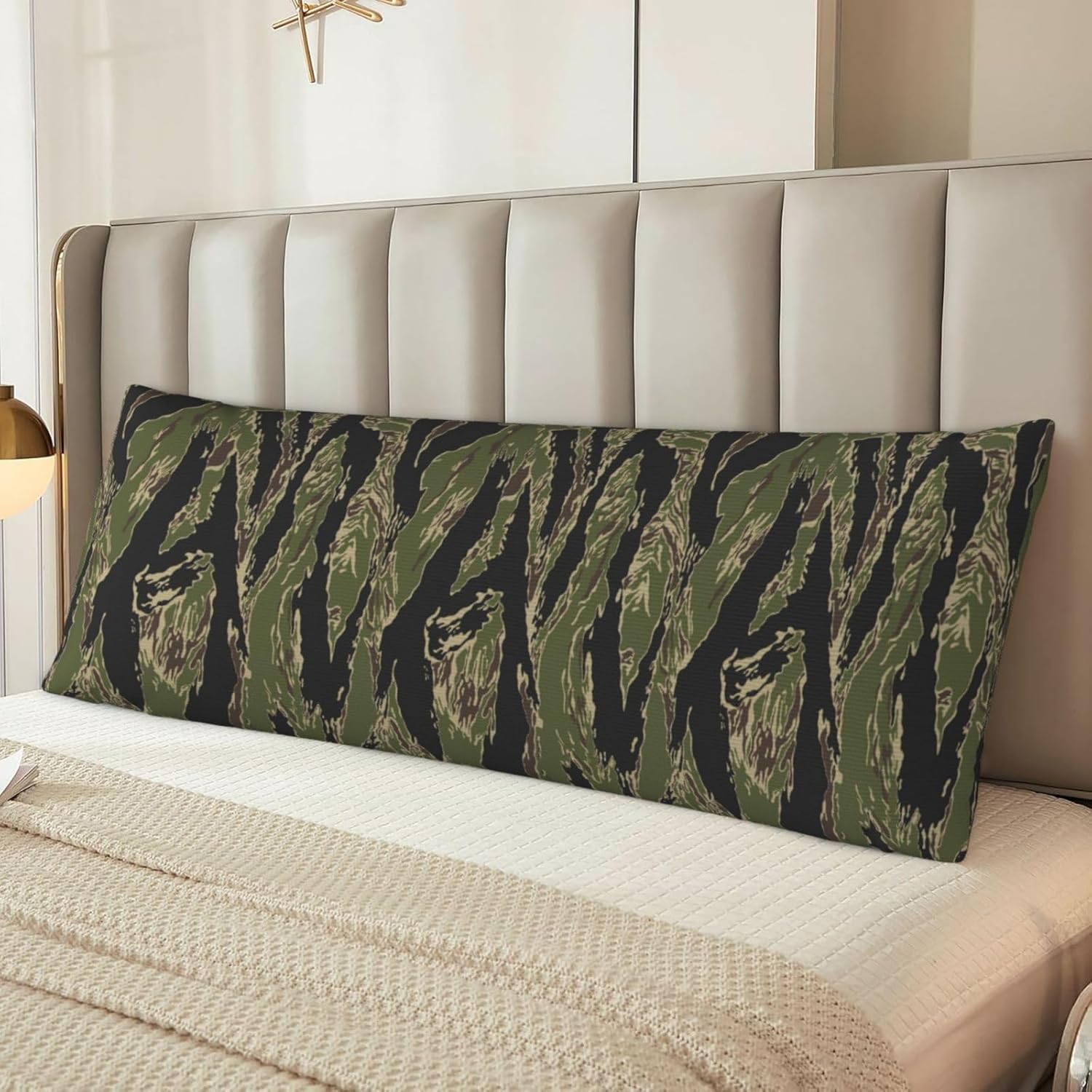 Army Military Camouflage Body Pillow Case Cover for Man and Kids