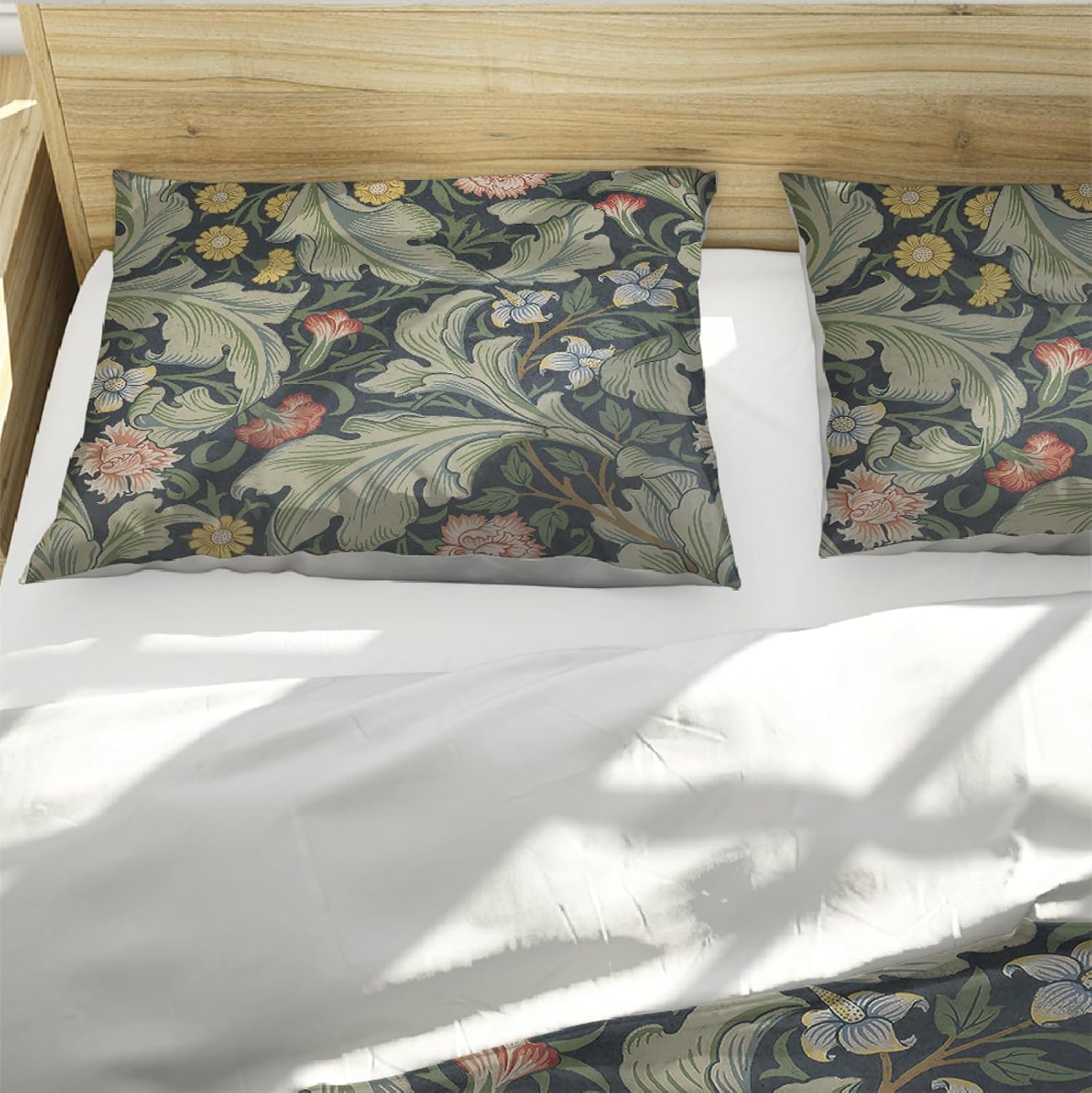 HOBBOY Luxury Floral Duvet Cover Set 3 Pieces