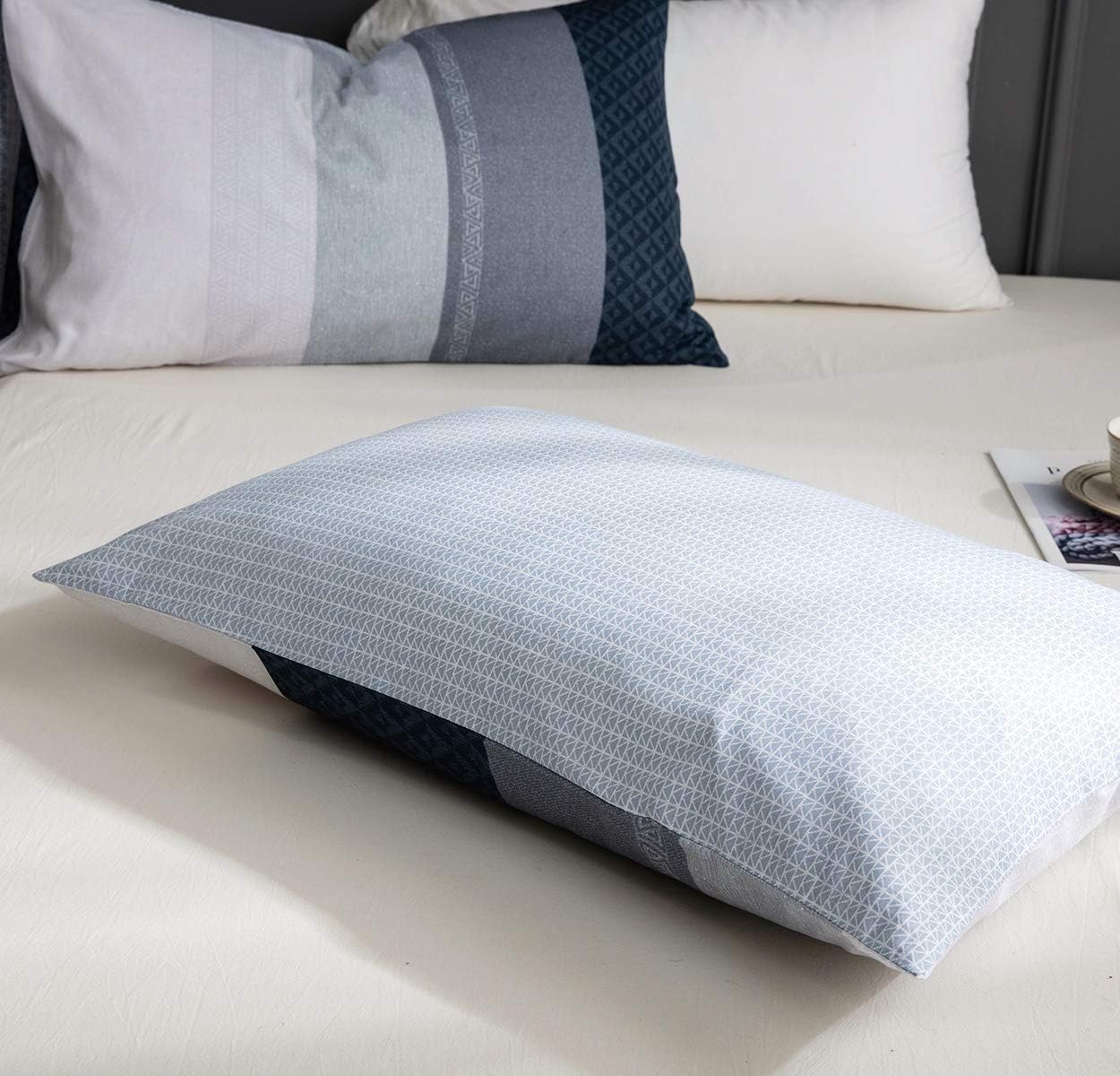 SLEEPBELLA 600 Thread Count Duvet Cover Set Twin