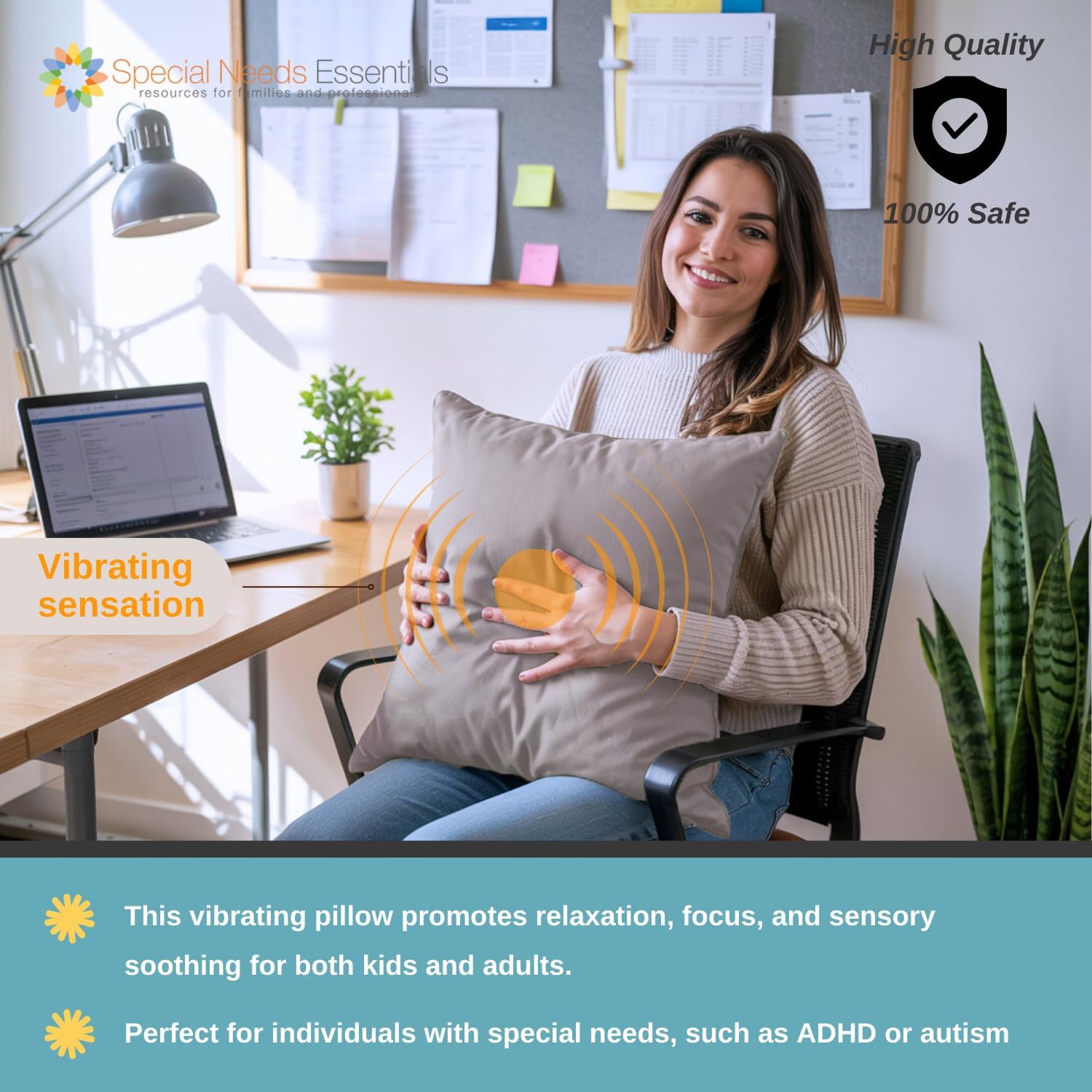 Special Needs Essentials Cooling FocusPad Pillow