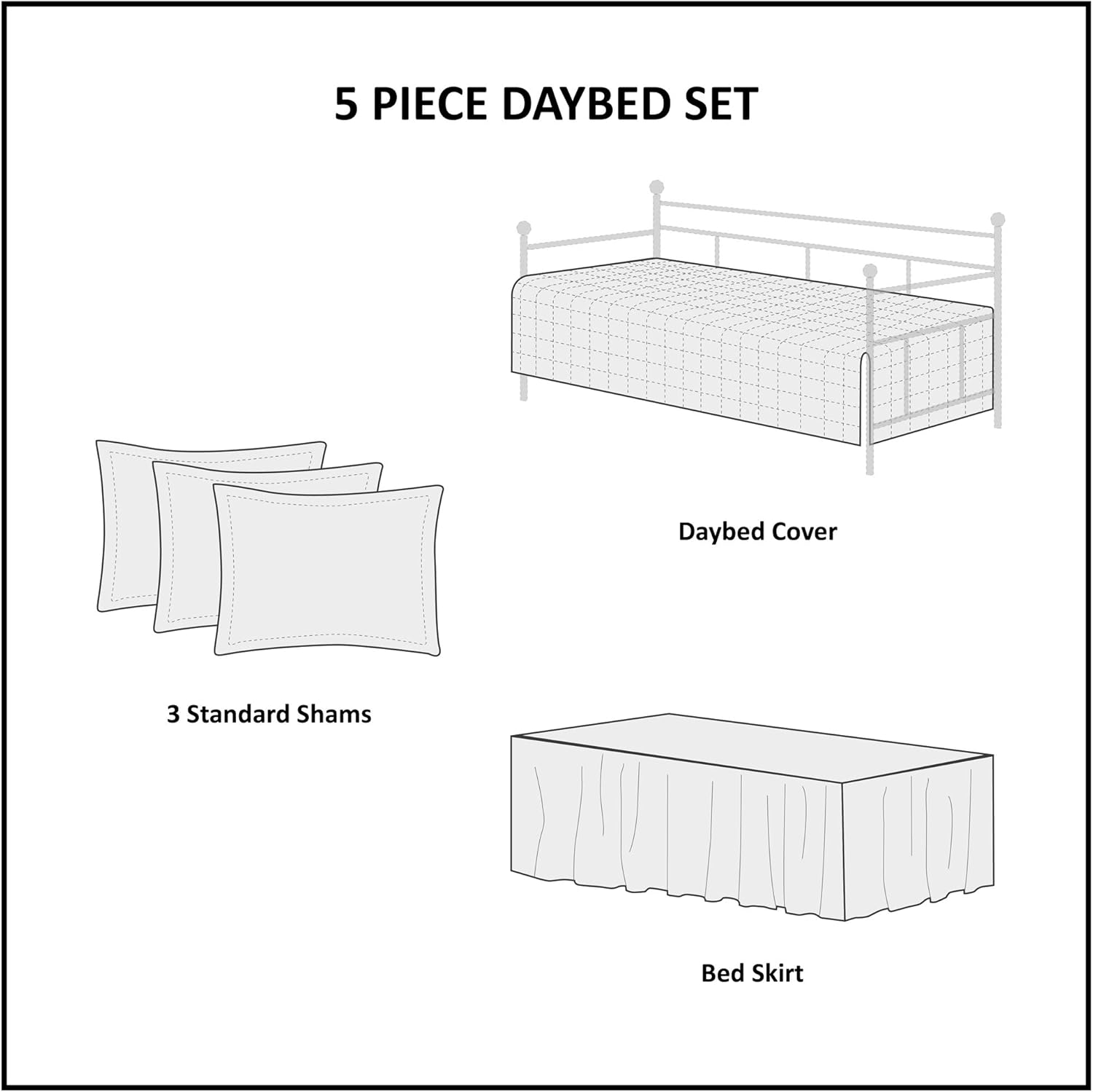 Woolrich Sunset Daybed Cover Set 5 Piece 1