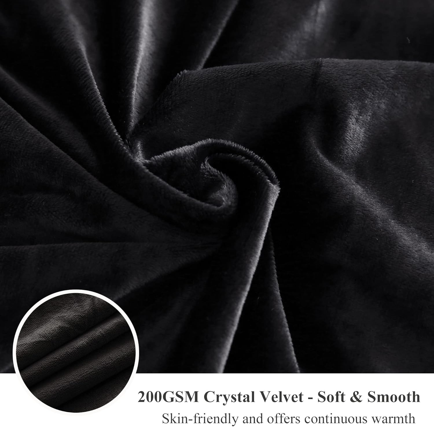 XeGe Faux Fur Body Pillow Cover 20x54