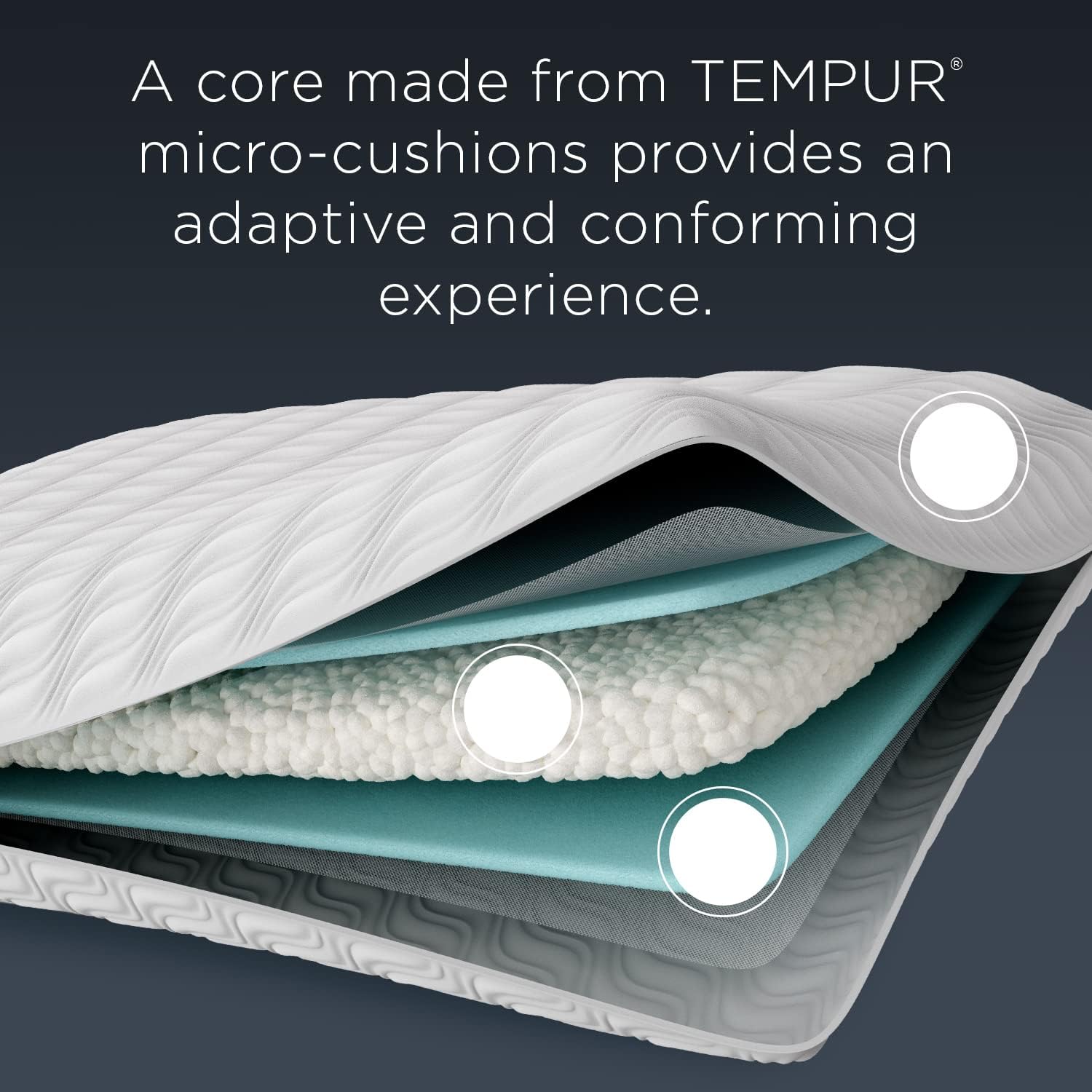 Tempur-Pedic TEMPUR-Cloud ProLo Pillow King White