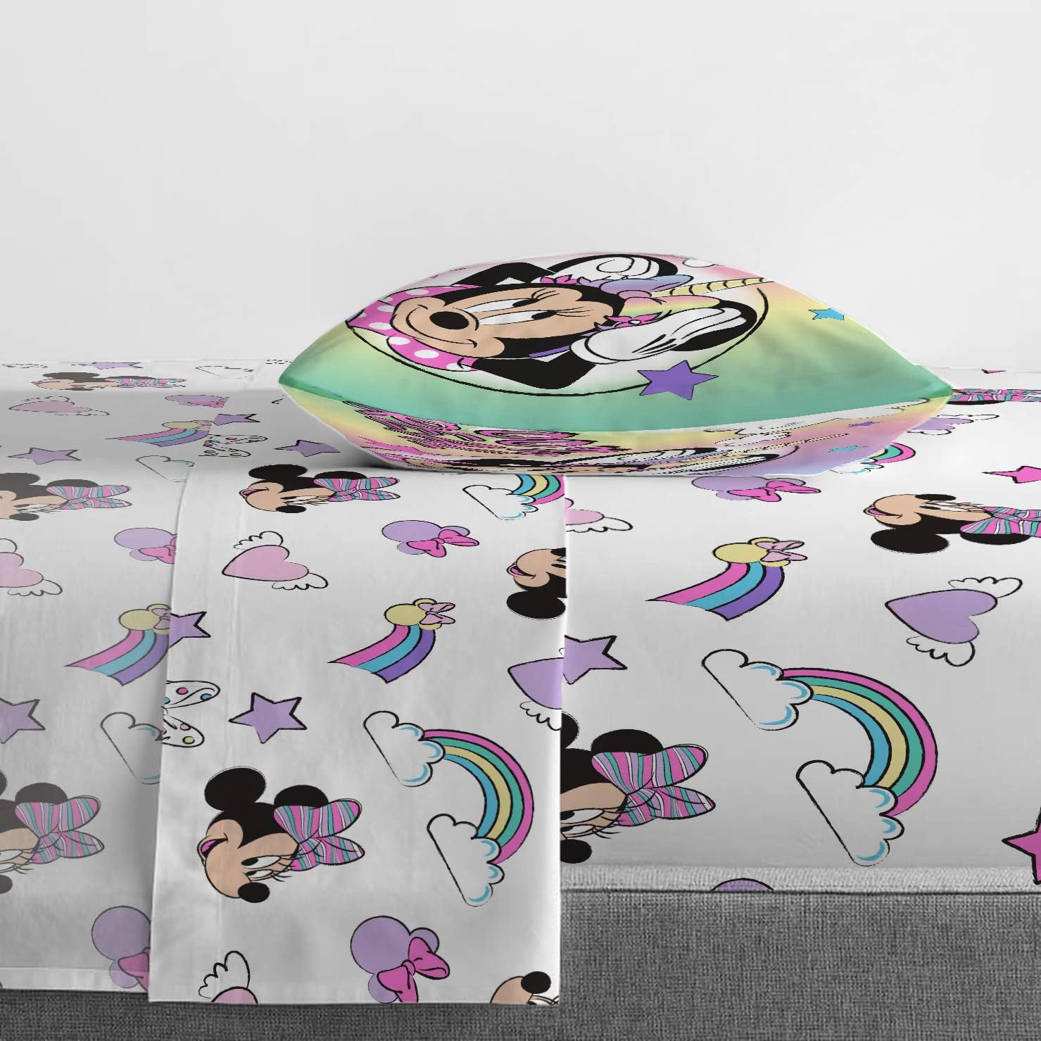 Jay Franco Disney Minnie Mouse Comforter Set 5 Piece