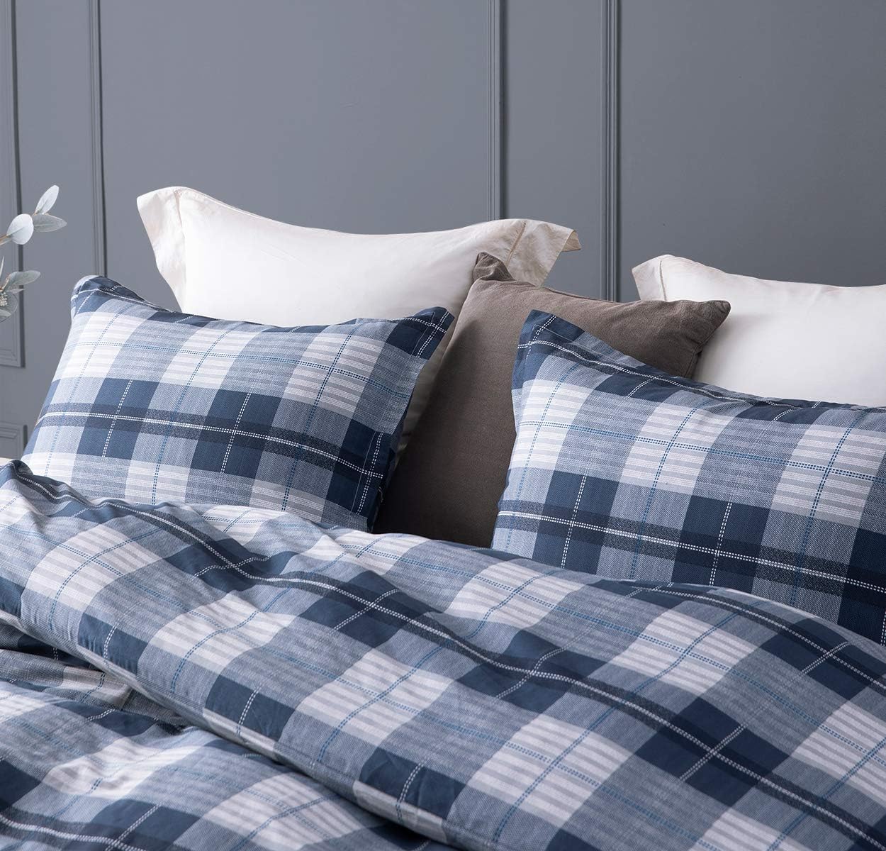 SLEEPBELLA Queen Comforter Set 3Pcs Buffalo Print