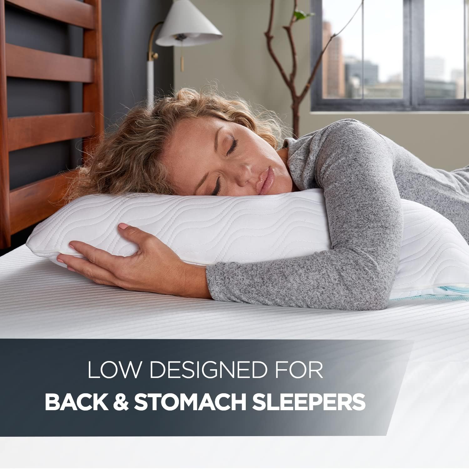 Tempur-Pedic TEMPUR-Cloud ProLo Pillow King White