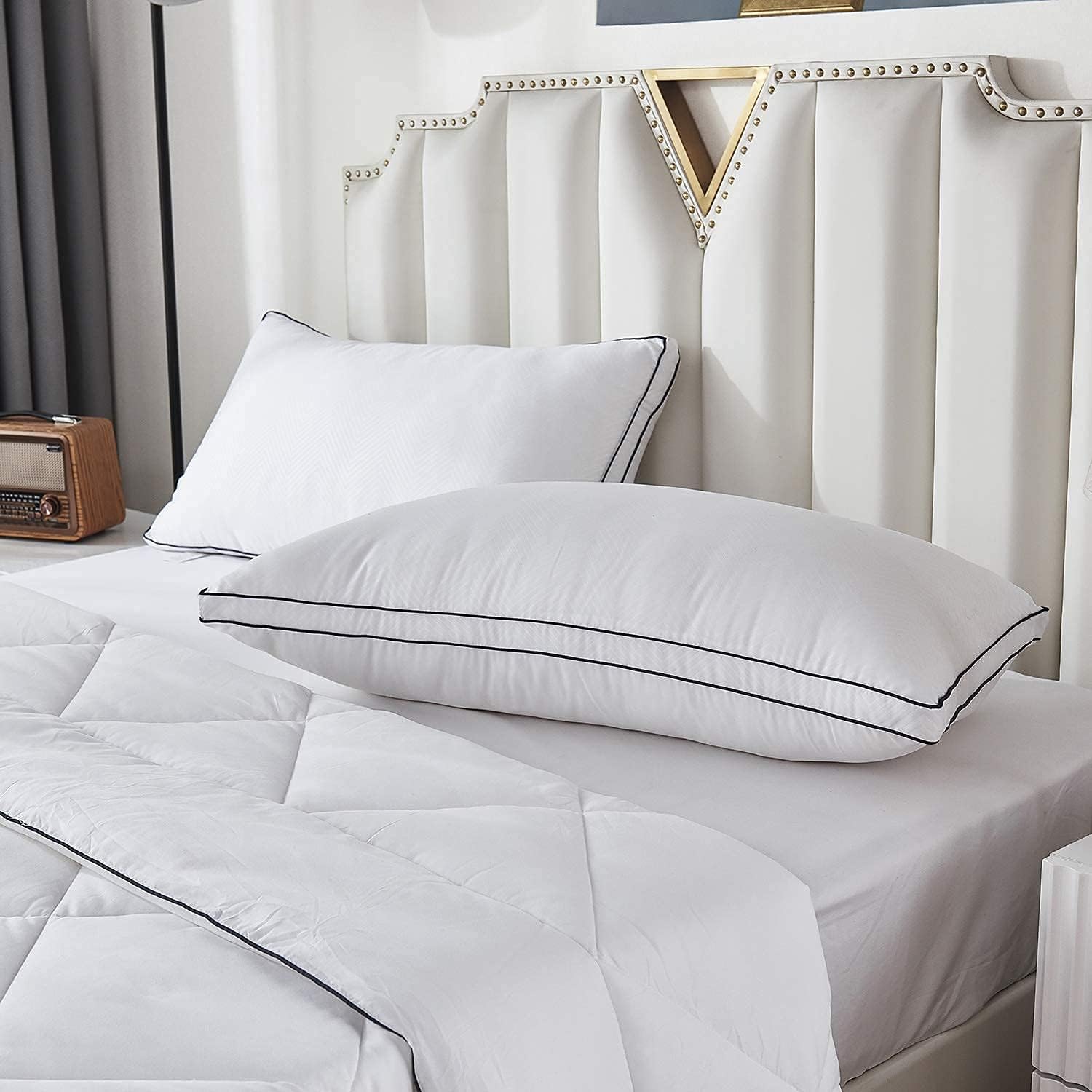Gehannah Bed Pillows for Sleeping 2 Pack
