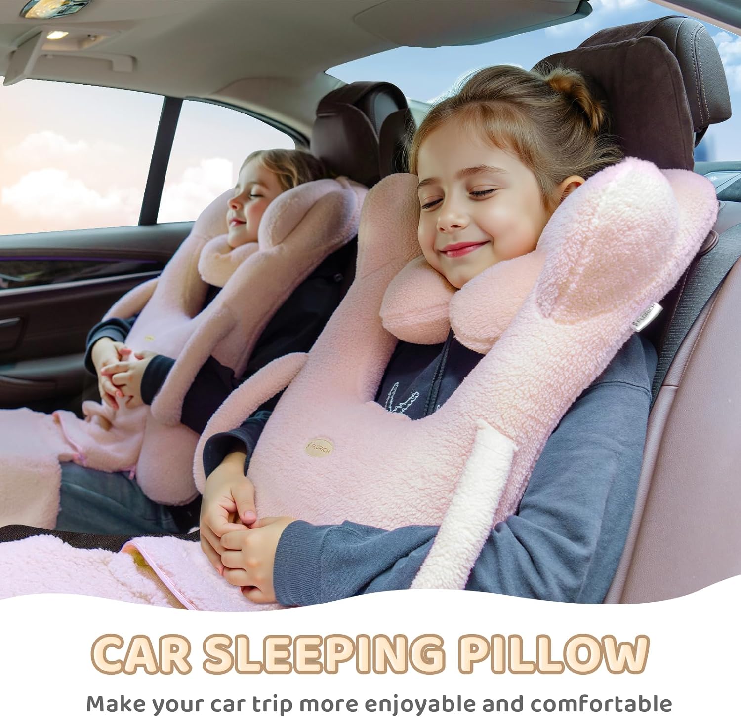 FLORICH Travel Pillow with Head and Body Support