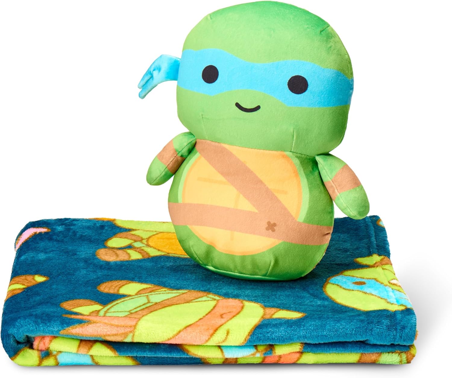 NORTHWEST Teenage Mutant Ninja Turtles Throw and Hugger Set 50 x 60 Inches
